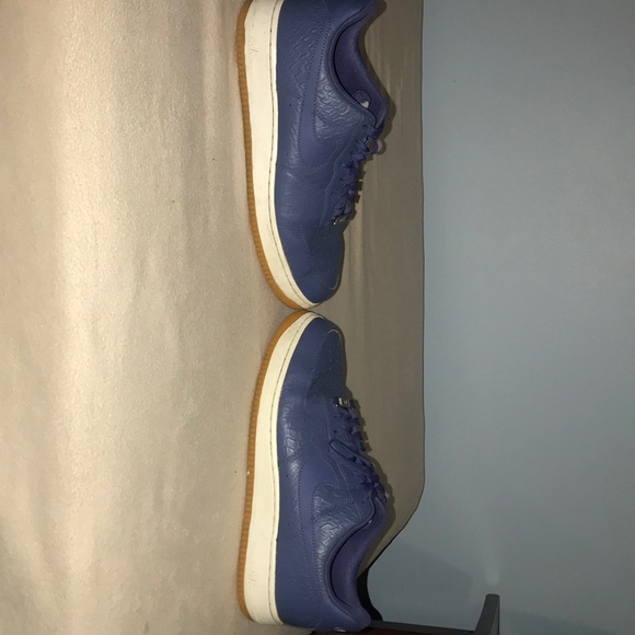 Blue Air Force ones - Picture 5 of 6